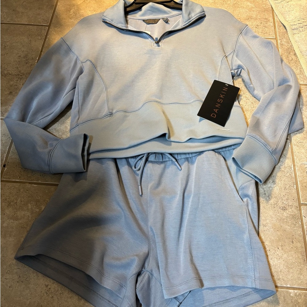 Danskin Sky Blue Set